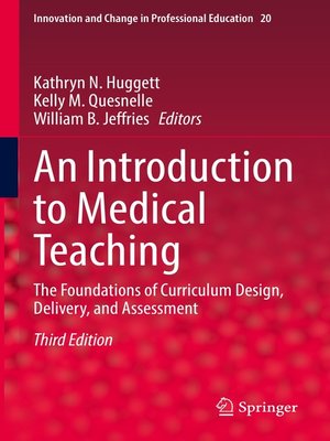 cover image of An Introduction to Medical Teaching